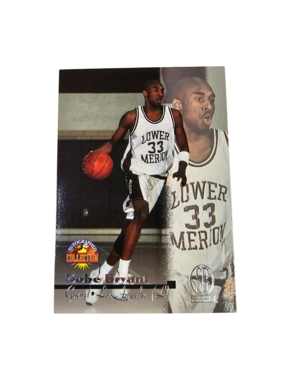 1996 Score Board Autographed Collection Kobe Bryant #13 Rookie Card RC Merion